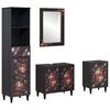 vidaXL Ensemble de Meubles de Salle de Bain avec tiroir 4 pcs
