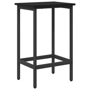 vidaXL Tabouret de bar Ch&ecirc;ne noir 40 x 32 x 74 cm Bois d'ing&eacute;nierie