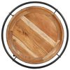 vidaXL Table d'appoint &Oslash;55x83 cm bois massif d'acacia