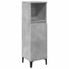 vidaXL Armoire de salle de bain gris b&eacute;ton 30x30x100 cm