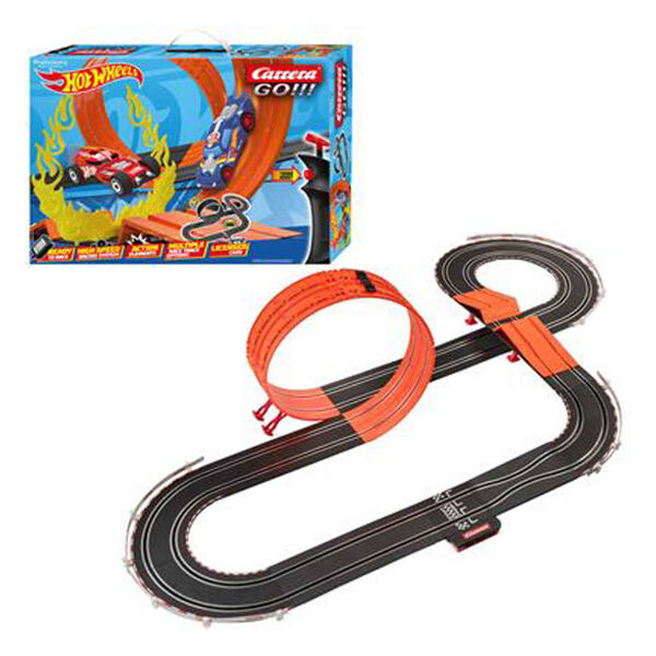 Carrera Go!!! Set de piste et de voiture de course Hot Wheels 4,9 m