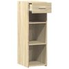 vidaXL Buffet chêne sonoma 30x42,5x93 cm bois d'ingénierie