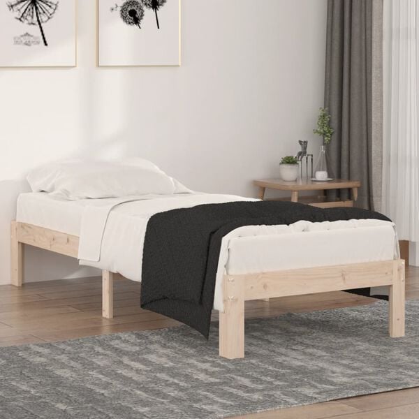 vidaXL Cadre de lit sans matelas 75x190 cm