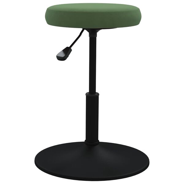 vidaXL Chaise de salle &agrave; manger Vert fonc&eacute; Velours