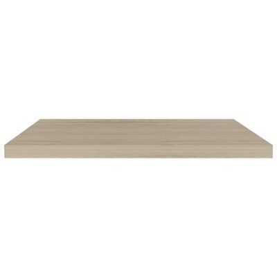 vidaXL Étagère flottante murale chêne 80x23,5x3,8 cm MDF