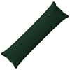 vidaXL Coussin HOUTEN Vert fonc&eacute; 40 x 145 cm Lin synth&eacute;tique