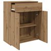 vidaXL Buffet ch&ecirc;ne artisanal 60x30x75 cm bois d'ing&eacute;nierie