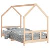 vidaXL Cadre de lit pour enfants 90x200 cm bois de pin massif