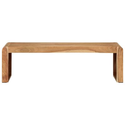 vidaXL Meuble TV 110x33x33 cm bois d'acacia massif