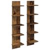 vidaXL &Eacute;tag&egrave;re Murale 2 pc Bois ancien 22 x 15 x 100 cm