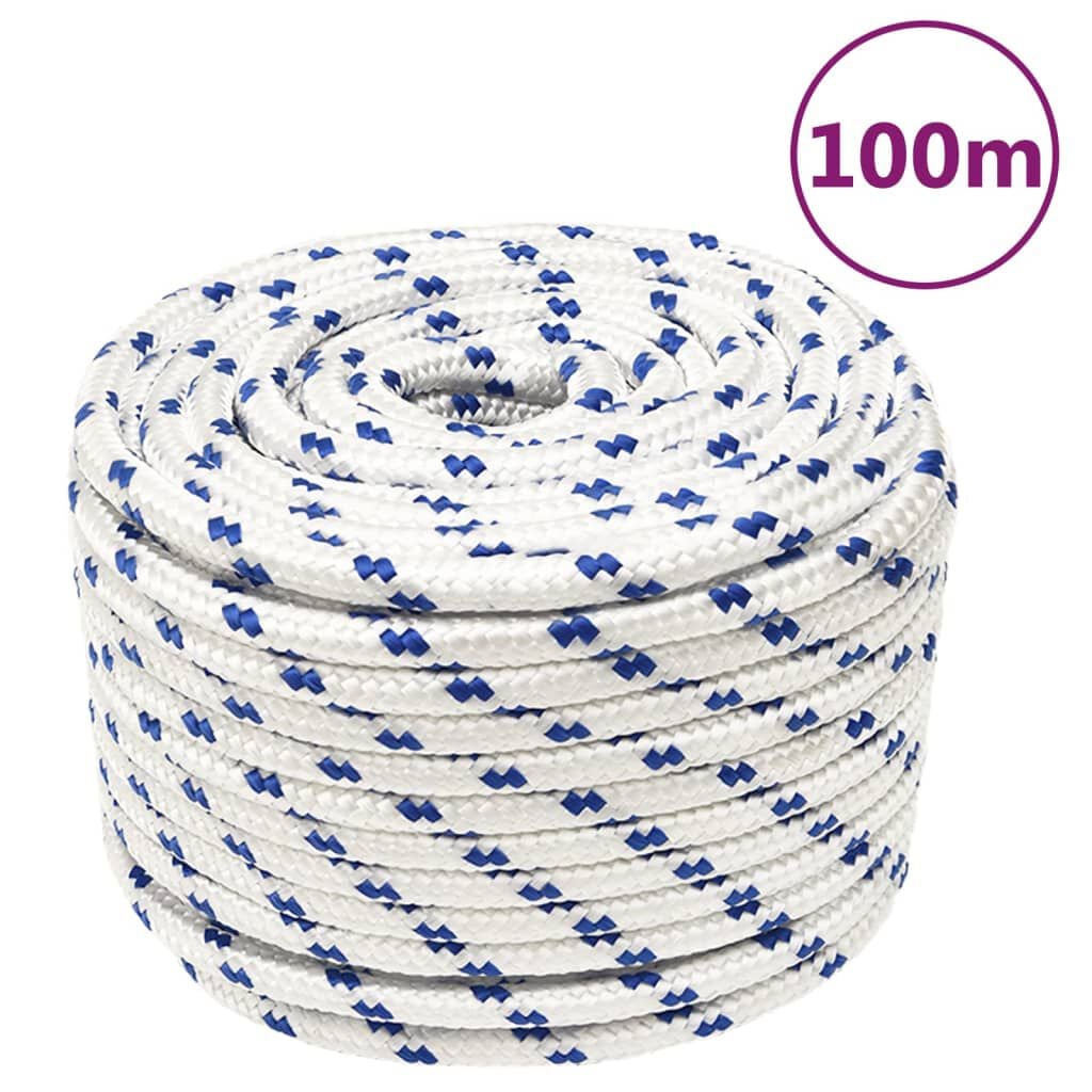 Corde Bateau Polypropylène VidaXL - 8mm X 50m - Vert - Résistance 420kg - Pour Amarrage, Camping, Linge