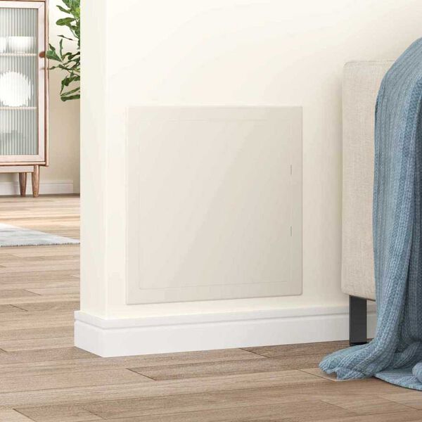 vidaXL Panneaux d'Acc&egrave;s Blanc 35 x 35 cm Plastic ABS