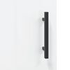 vidaXL Armoires murales 2 pcs blanc brillant 69,5x34x90 cm