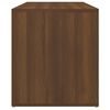 vidaXL Banc d'entr&eacute;e 80x40x45 cm Ch&ecirc;ne marron Bois d'ing&eacute;nierie