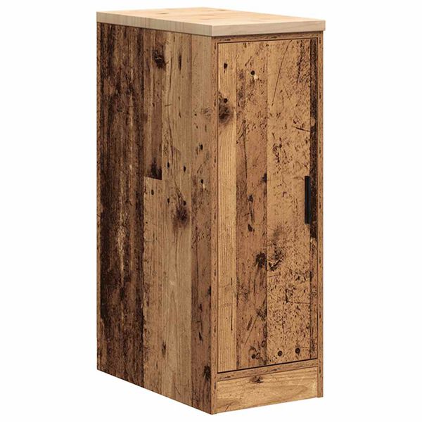 vidaXL Armoire de rangement de garage vieux bois 30x51x85 cm bois pin