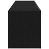vidaXL Meuble TV Ch&ecirc;ne noir 120 x 35 x 40 cm Bois d'ing&eacute;nierie