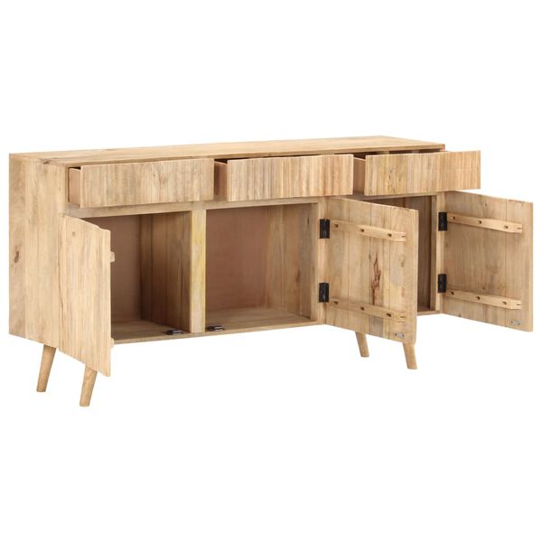 vidaXL Buffet 150x40x80 cm Bois de manguier solide