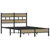 vidaXL Cadre de lit sans matelas chêne sonoma 120x200 cm
