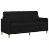 vidaXL Sofa avec rangement Noir 172 x 78 x 87 cm Polyester