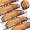 vidaXL Tapis d'escalier autoadhésifs 5 pcs 65x21x4 cm Marron