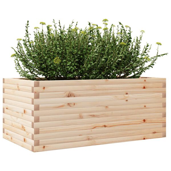 vidaXL Jardini&egrave;re 110x60x45,5 cm bois de pin massif