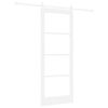 vidaXL Porte coulissante ORKDAL Blanc 83 x 211 cm