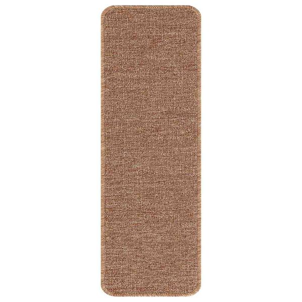 vidaXL Tapis Antidérapants pour Escaliers 15 pcs Jaune 60 x 25 cm PP