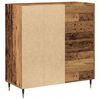 vidaXL Meuble &agrave; vinyles Bois ancien 85 x 38 x 89 cm Bois d'ing&eacute;nierie
