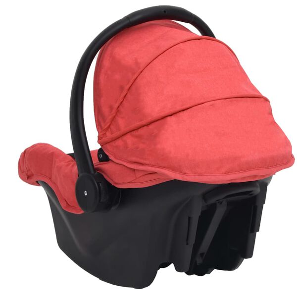 vidaXL Si&egrave;ge d'auto pour b&eacute;b&eacute; Rouge 42x65x57 cm