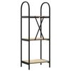 vidaXL &Eacute;tag&egrave;re Ch&ecirc;ne Sonoma 40 x 30 x 109 cm Bois d'ing&eacute;nierie