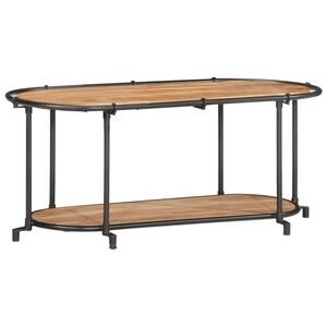 vidaXL Meuble TV 100x42x40 cm bois d'acacia massif