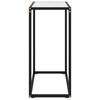 vidaXL Table console Blanc 60x35x75 cm Verre tremp&eacute;