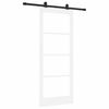 vidaXL Porte coulissante ORKDAL Blanc 83 x 202 cm