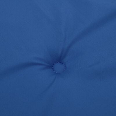 vidaXL Coussin de banc de jardin bleu royal 100x50x3 cm tissu oxford
