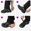 vidaXL Crampons pour chaussures Noir L