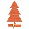 vidaXL Arbre de No&euml;l en bois pour d&eacute;coration 60 cm bois de pin massif