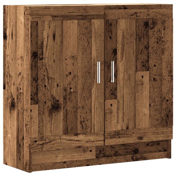 vidaXL Meuble vieux bois 82,5x30,5x80 cm bois d'ing&eacute;nierie