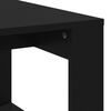 vidaXL Table basse noir 102x50x35 cm bois d'ing&eacute;nierie