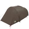 vidaXL Tente familiale tunnel 6 personnes marron imperméable