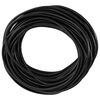vidaXL Corde en Cuir Noir &Oslash;2,5 mm x 10 m Cuir
