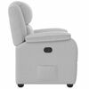 vidaXL Fauteuil inclinable gris nuage tissu
