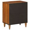 vidaXL Cabinet de chevet Marron 50 x 33 x 60 cm Bois de mangue massif