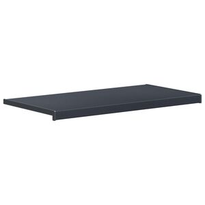 vidaXL Appui de fen&ecirc;tre Anthracite avec grain de bois 60 x 45 x 4,5 cm