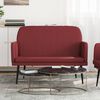vidaXL Banc Rouge bordeaux 107x80x81 cm Similicuir