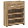 vidaXL Cabinet &agrave; chaussures 73,5 x 36 x 92 cm Bois d'ing&eacute;nierie