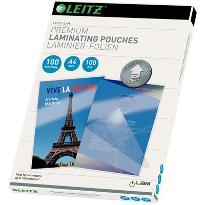Leitz Pochettes de plastification ILAM 100 microns A4 100 pcs