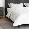 vidaXL Couette Blanc 240 x 200 x 5 cm Polyester
