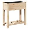 vidaXL Cache-pot de jardin Beige 71 x 37 x 76,5 cm