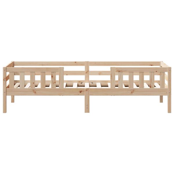 vidaXL Cadre de lit sans matelas 80x200 cm bois massif de pin