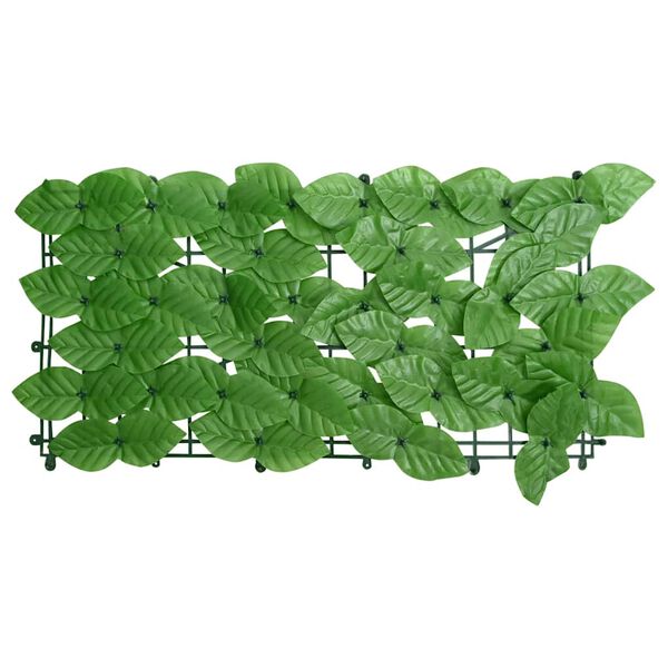vidaXL &Eacute;cran de balcon avec feuilles vert 500x75 cm